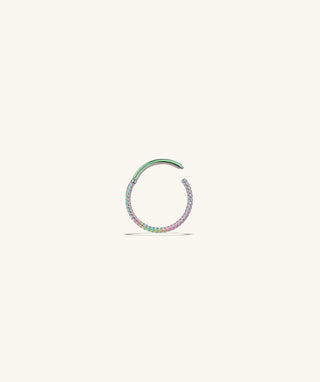 Twist Clicker Hoop - OumoJewelry