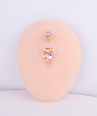 Endless Love Belly Ring - OumoJewelry