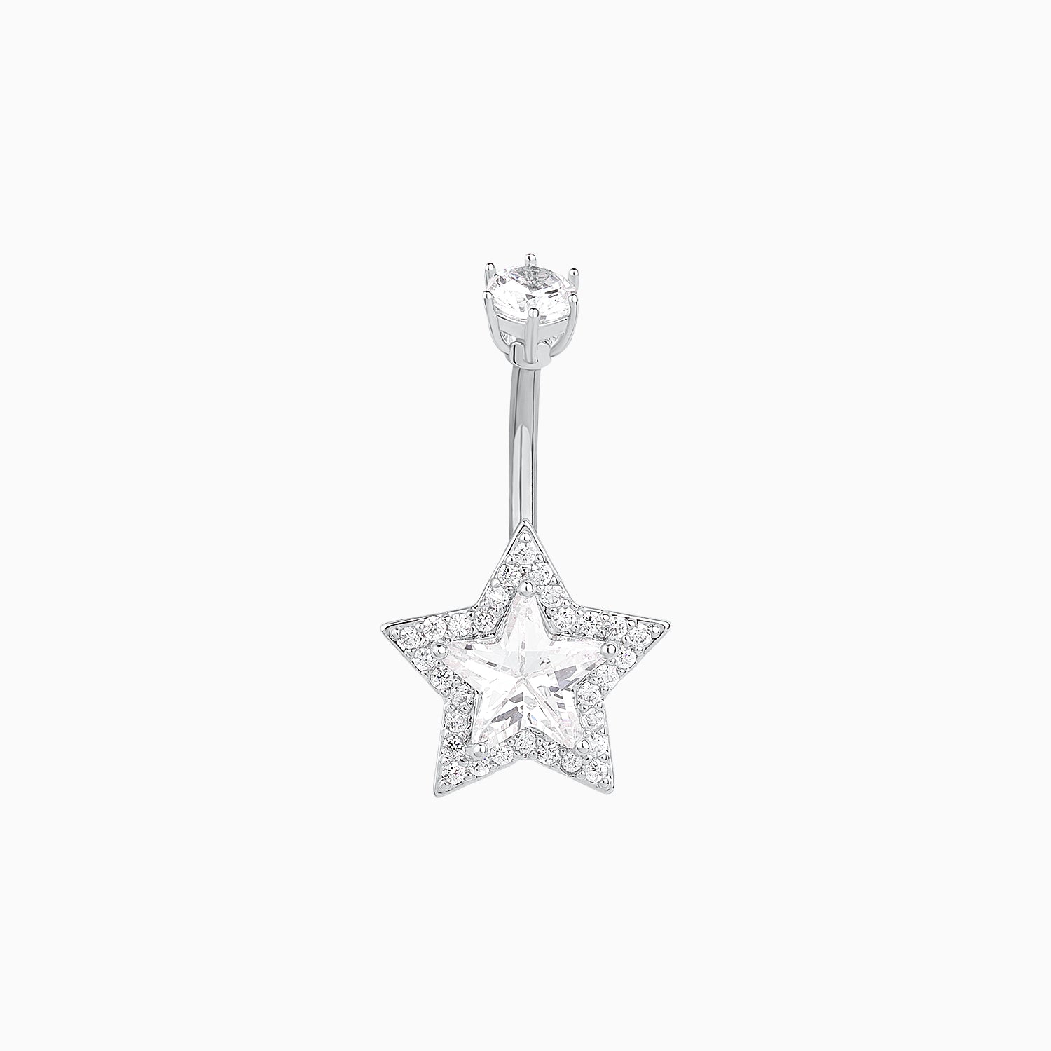 Dazzling Star Belly Ring - OhmoJewelry