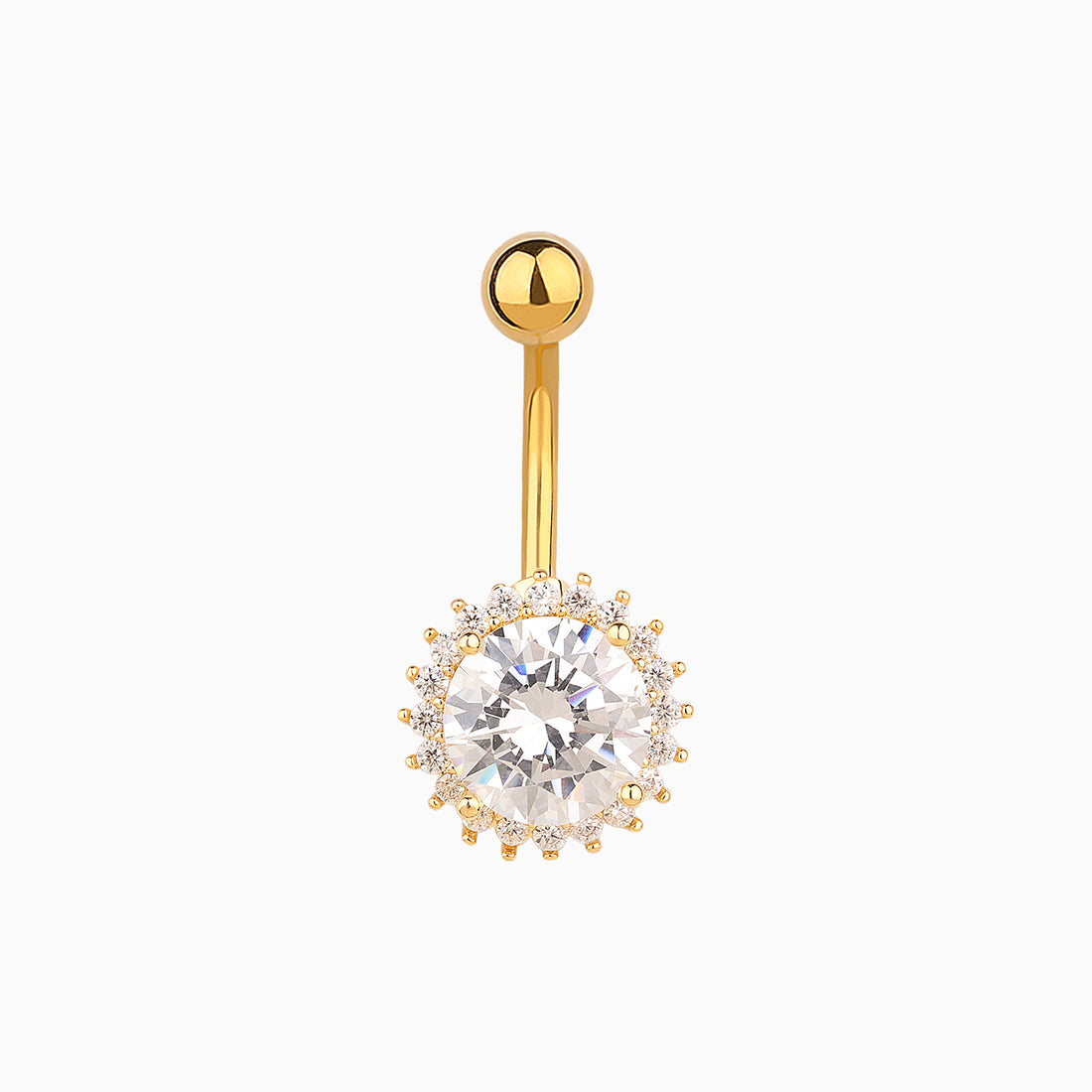 Luxury Flower Belly Ring - OhmoJewelry