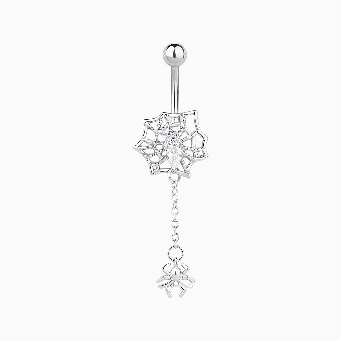 Cool Spider Belly Ring - OhmoJewelry