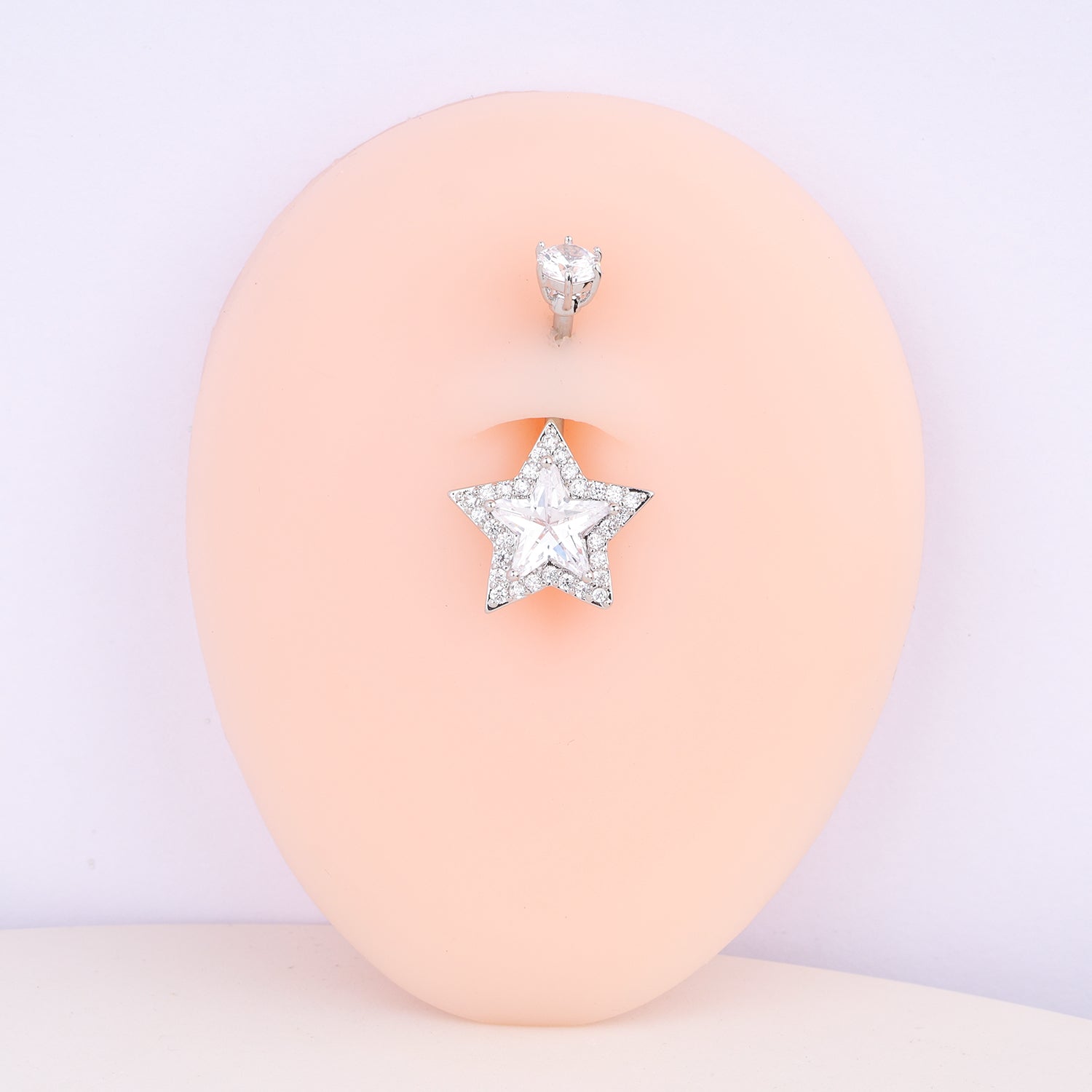 Dazzling Star Belly Ring - OhmoJewelry