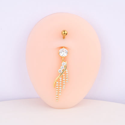 Exquisite Tassel Belly Ring - OhmoJewelry