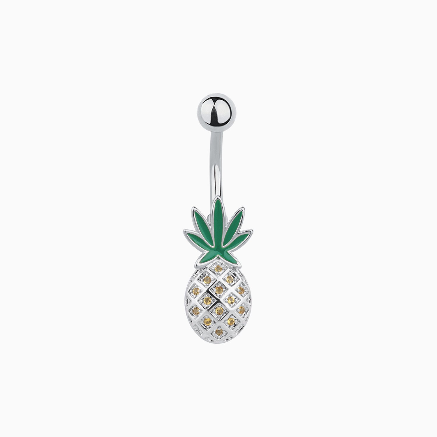 🍍Pineapple Belly Ring - OhmoJewelry