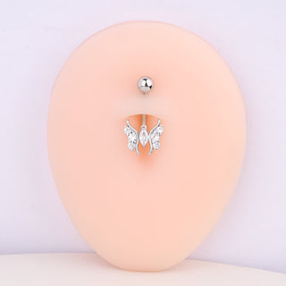 Playful Butterfly Belly Ring - OhmoJewelry