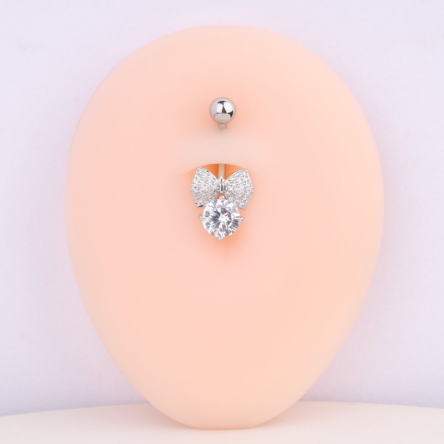 Sweet Bow Belly Ring - OhmoJewelry