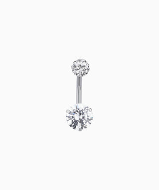 Charm Gemstone Belly Ring - OumoJewelry