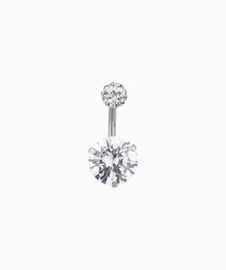Charm Gemstone Belly Ring - OumoJewelry