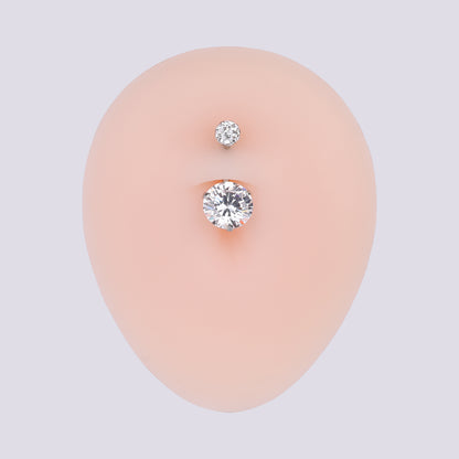 Charm Gemstone Belly Ring