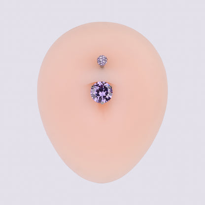 Charm Gemstone Belly Ring