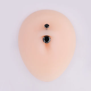 Cool Black Belly Ring - OumoJewelry