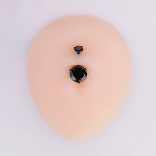 Cool Black Belly Ring - OumoJewelry