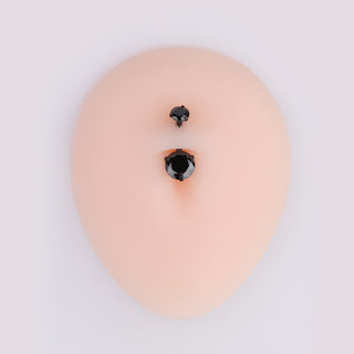 Cool Black Belly Ring - OumoJewelry