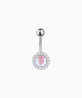 Sweet Opal Belly Ring - OumoJewelry