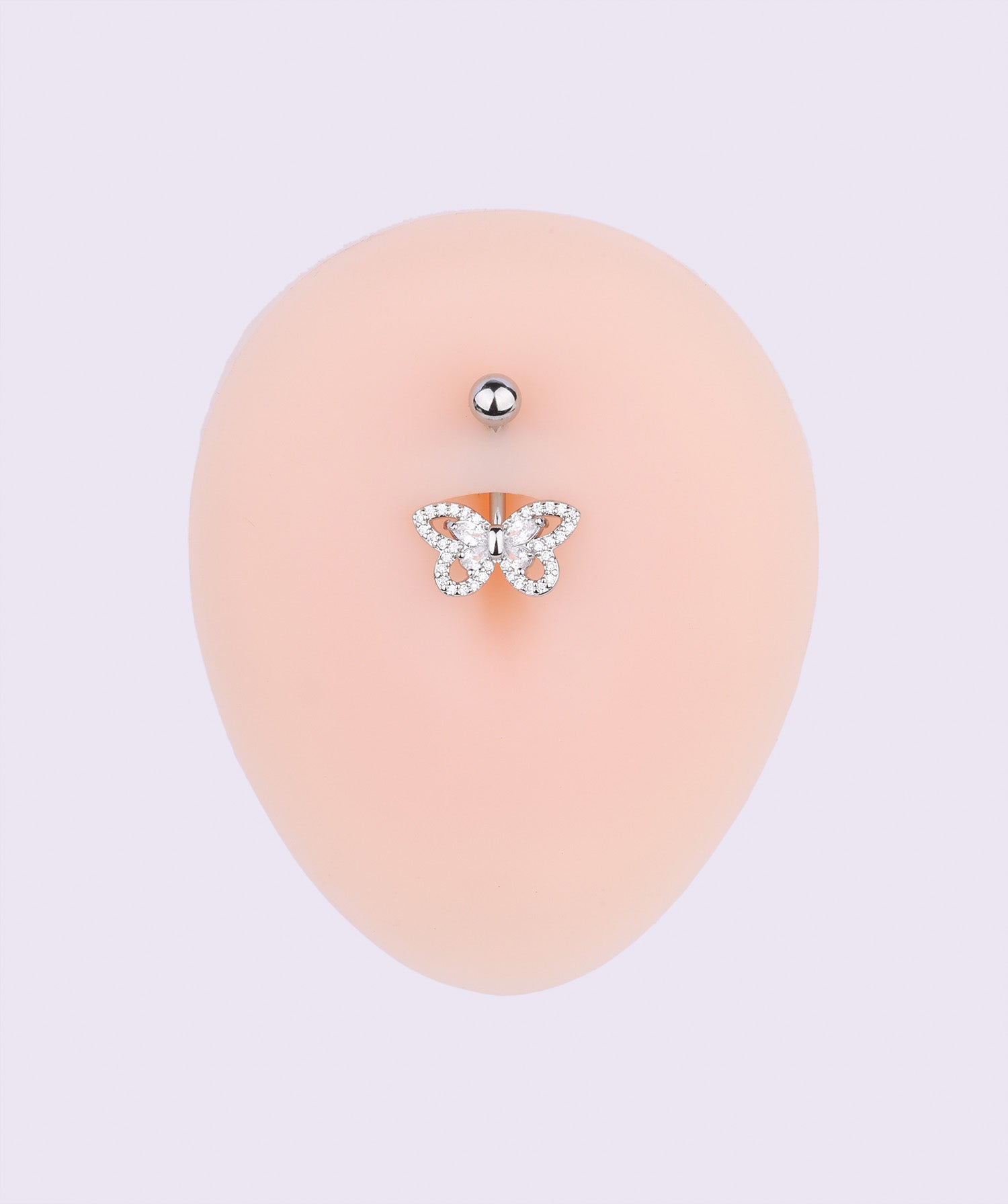 Exquisite Butterfly Belly Ring