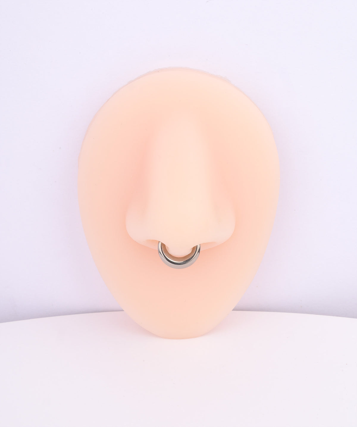 Titanium Bold Clicker Hoop - Titanium - Daith, Septum - Oumo Jewelry
