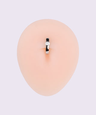 Basic Gem Belly Clicker - OumoJewelry