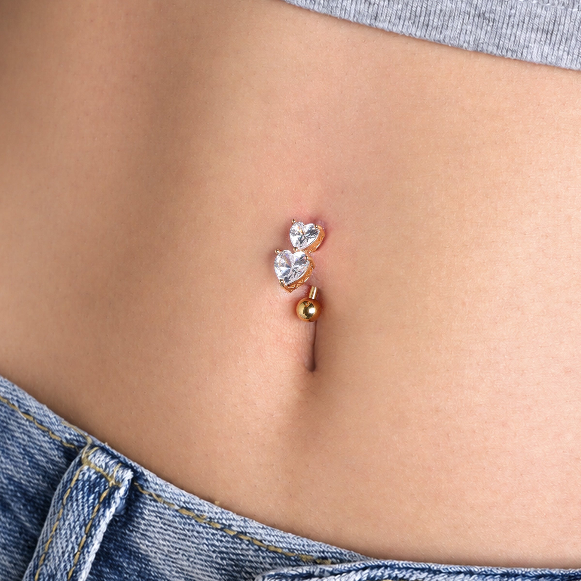 Tilda Heart Belly Ring