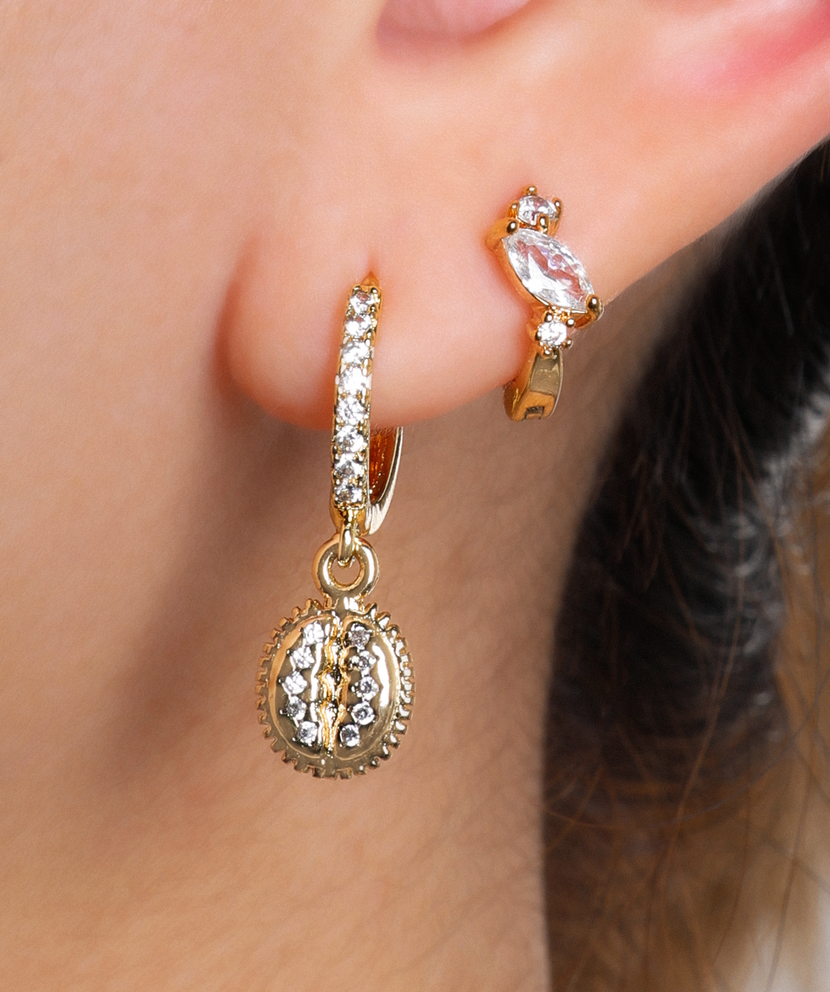 Durian Charm - Brass - Oumo Jewelry
