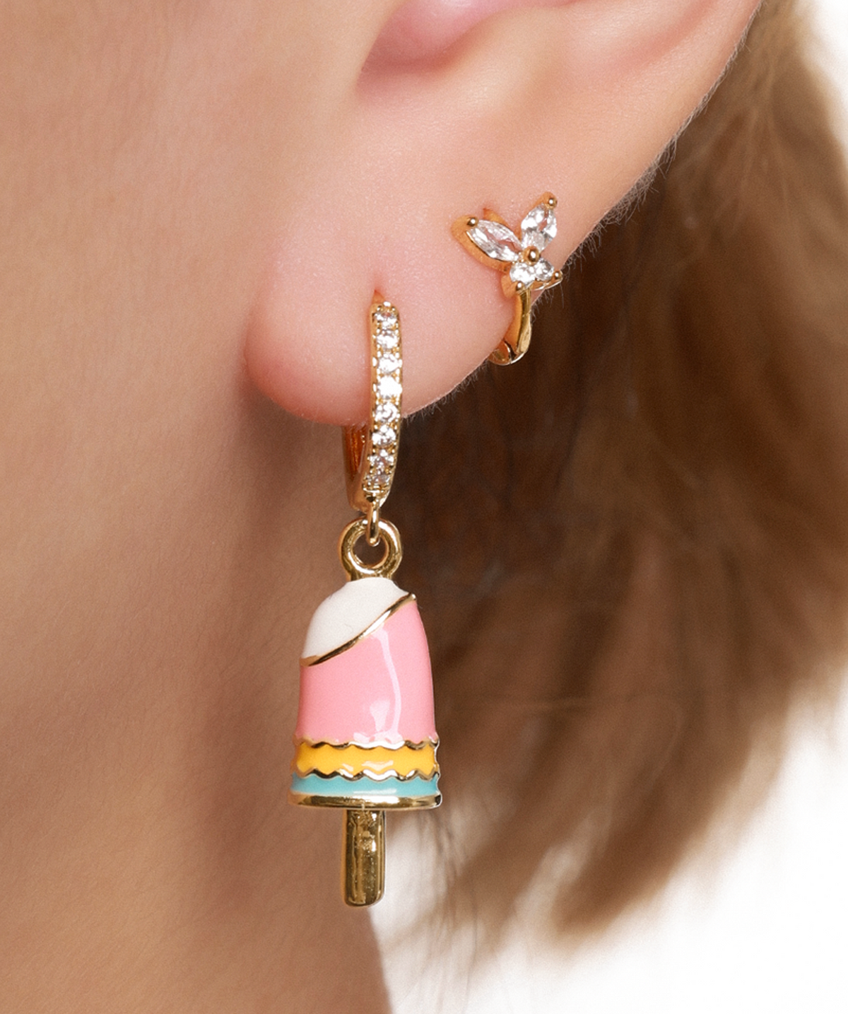 Sweet Pop Charm - Brass - Oumo Jewelry
