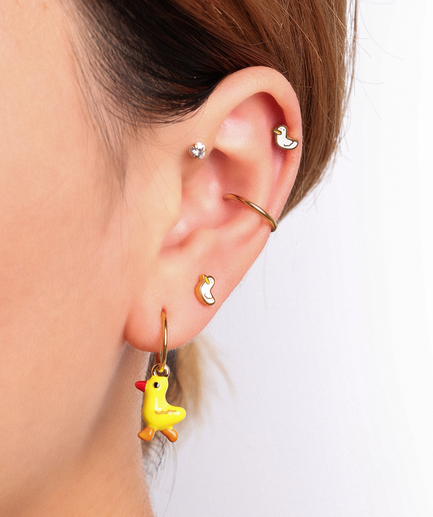 Sunny Bird charm - OumoJewelry