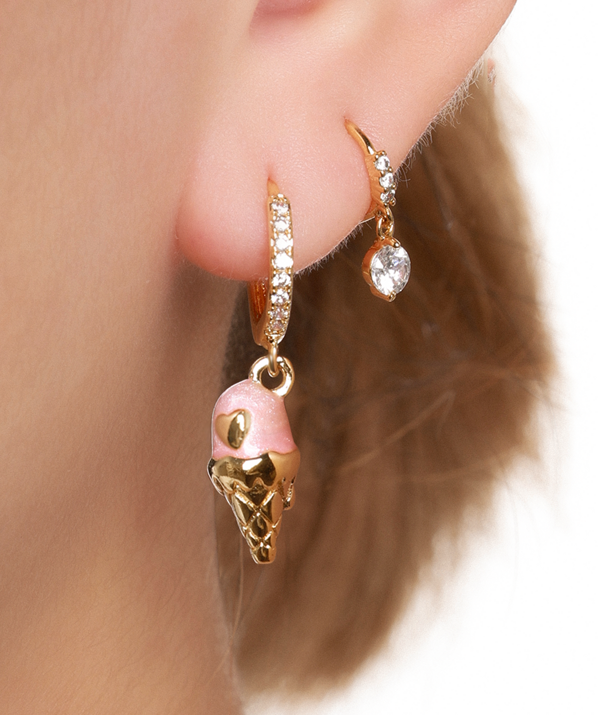 Love Cream Charm - Brass - Oumo Jewelry