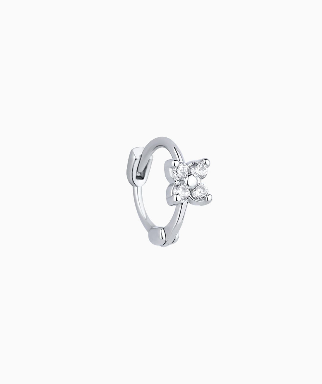 Bella Flower Helix Hoop