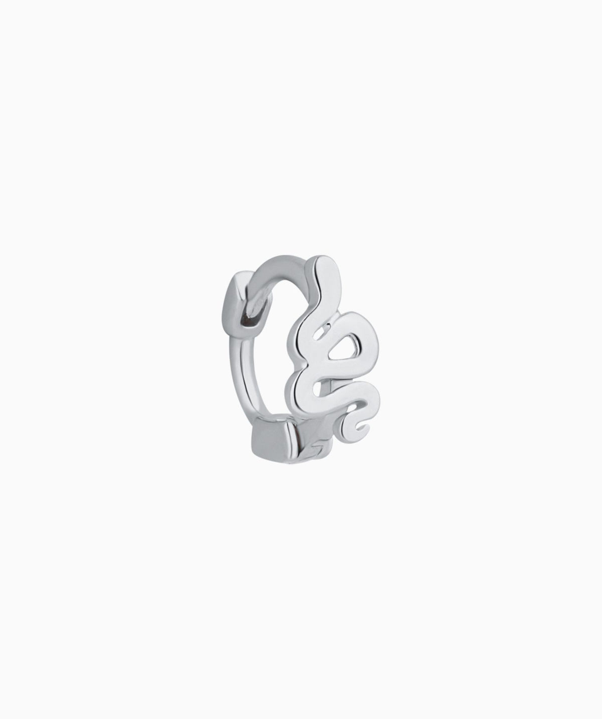 Dainty Snake Hoop Helix - Stainless Steel - Helix - Oumo Jewelry