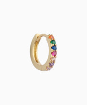 Delightful Basic Hoop - Stainless Steel - Lobe - Oumo Jewelry