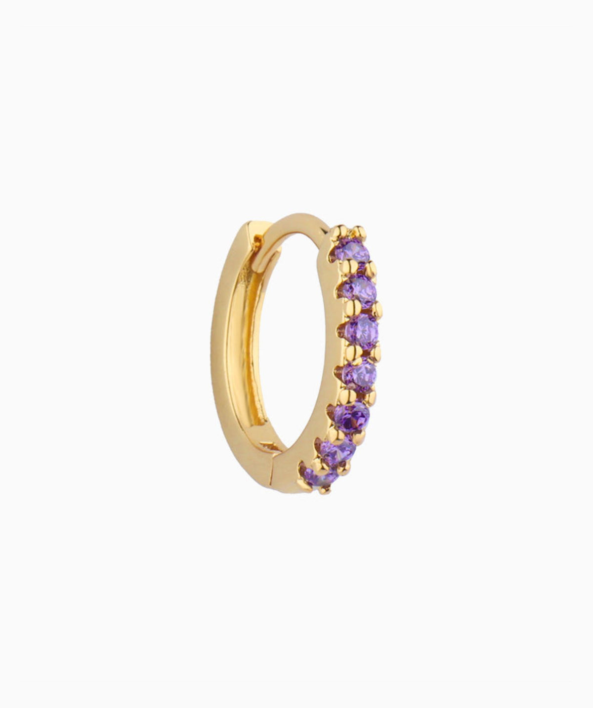 Delightful Basic Hoop - Stainless Steel - Lobe - Oumo Jewelry