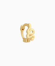 Dainty Snake Hoop Helix - Stainless Steel - Helix - Oumo Jewelry