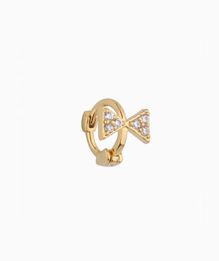 Bow Tie Hoop Helix - OumoJewelry