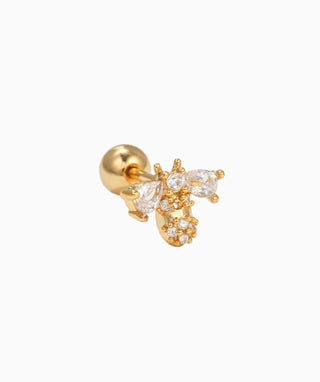Honey Bee Stud - OumoJewelry