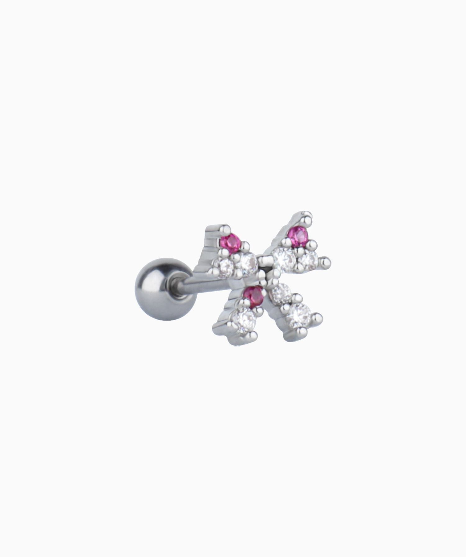 Delicate Bow Stud