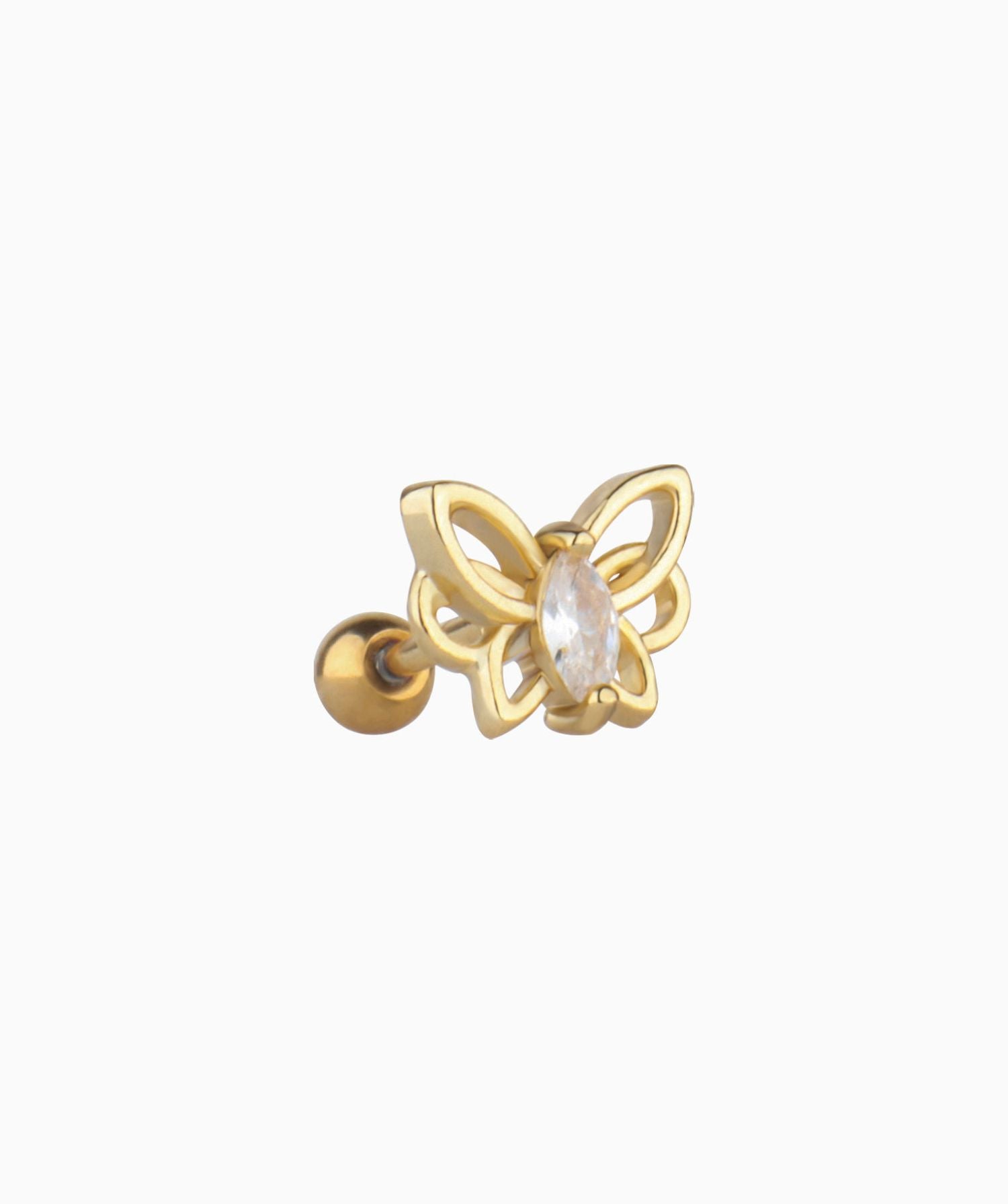 Flying Butterfly Stud