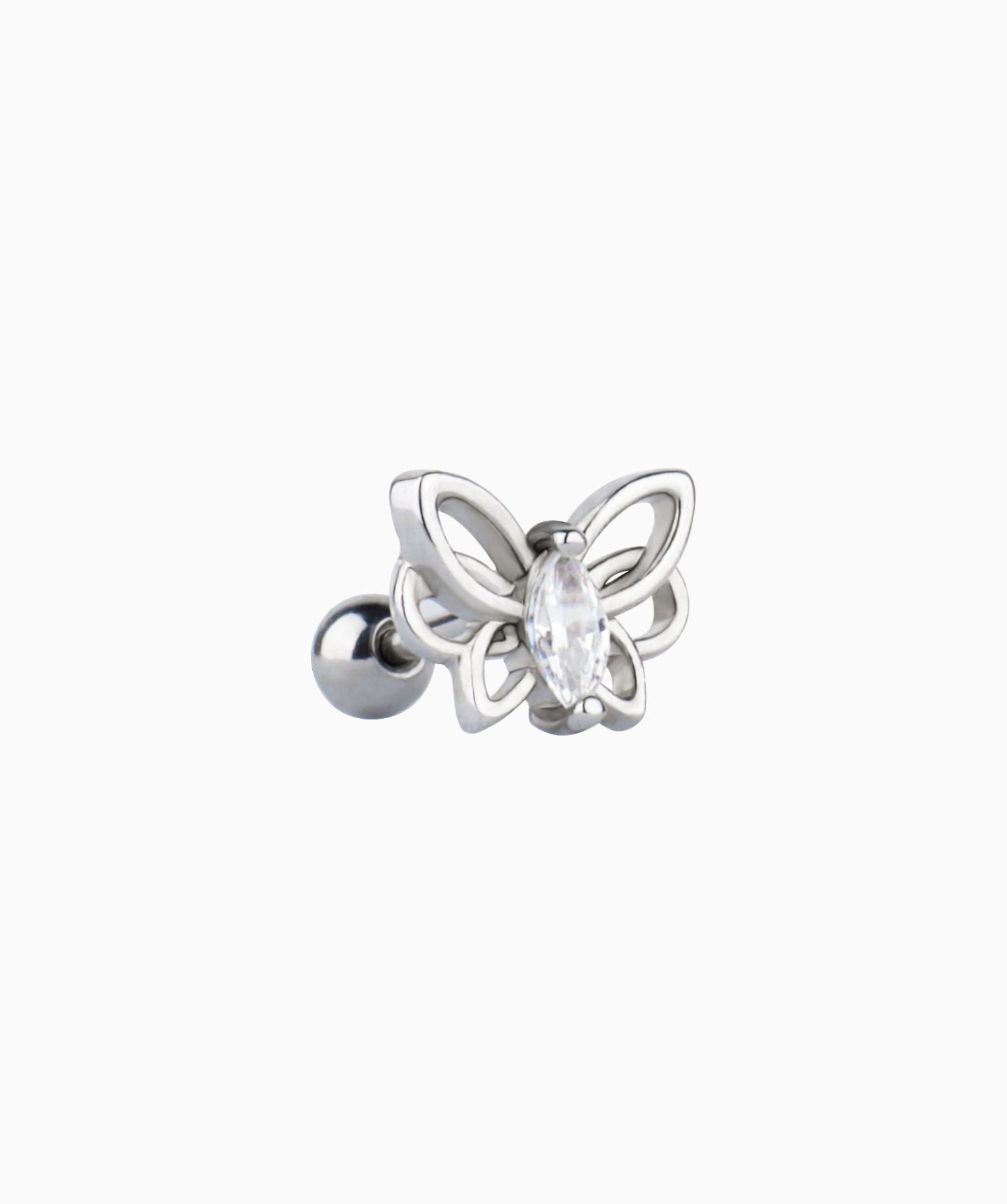 Flying Butterfly Stud