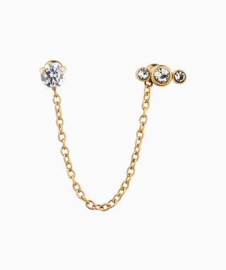 Brilliant Chain Earring - OumoJewelry