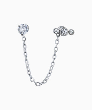 Brilliant Chain Earring - OumoJewelry