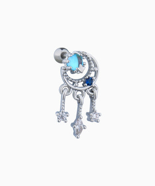 Star Moon Drop - OumoJewelry
