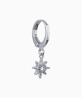 Star Hoop Earring - OumoJewelry