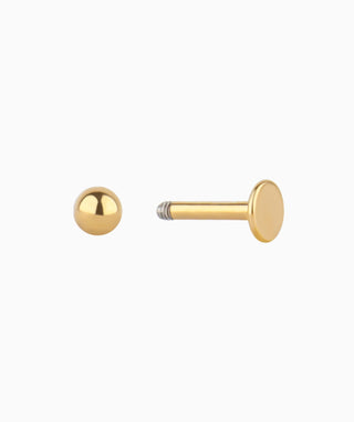 Classic Simple Ball Flatback Stud - OumoJewelry