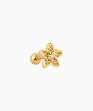 Pretty Floral Stud - OumoJewelry