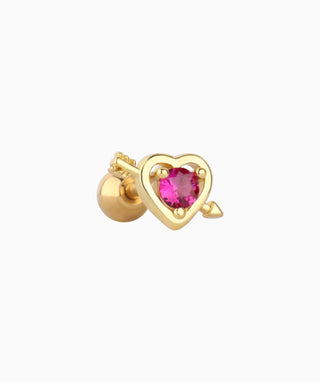 Romantic Cupid's Arrow Stud - OumoJewelry