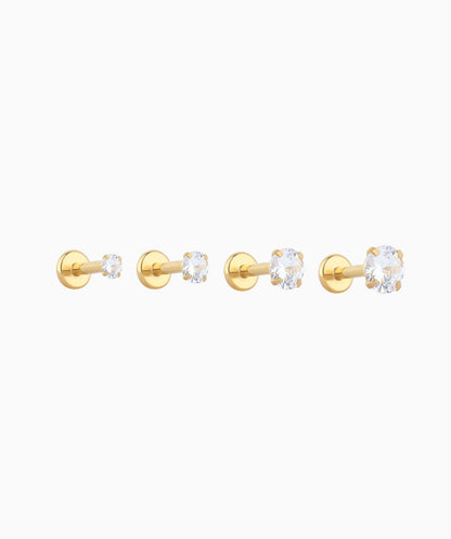 Casual Threaded Labret Stud