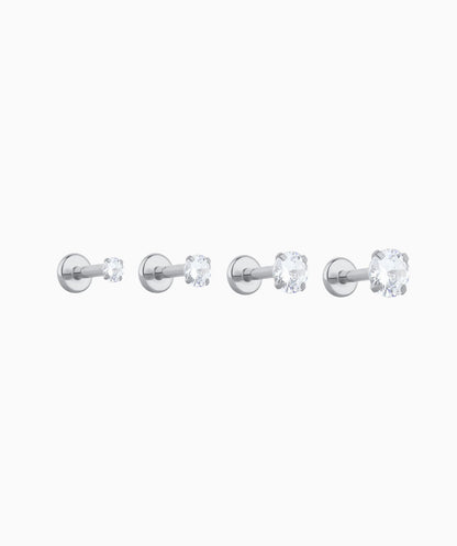 Casual Threaded Labret Stud