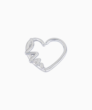 Heartbeat Daith Ring - OumoJewelry