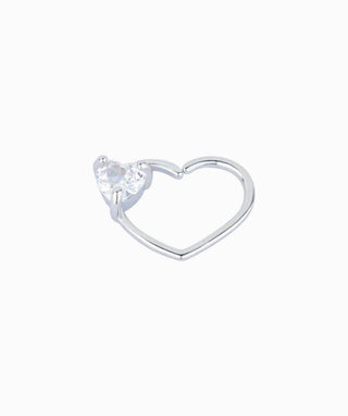 Heart Daith Ring - OumoJewelry