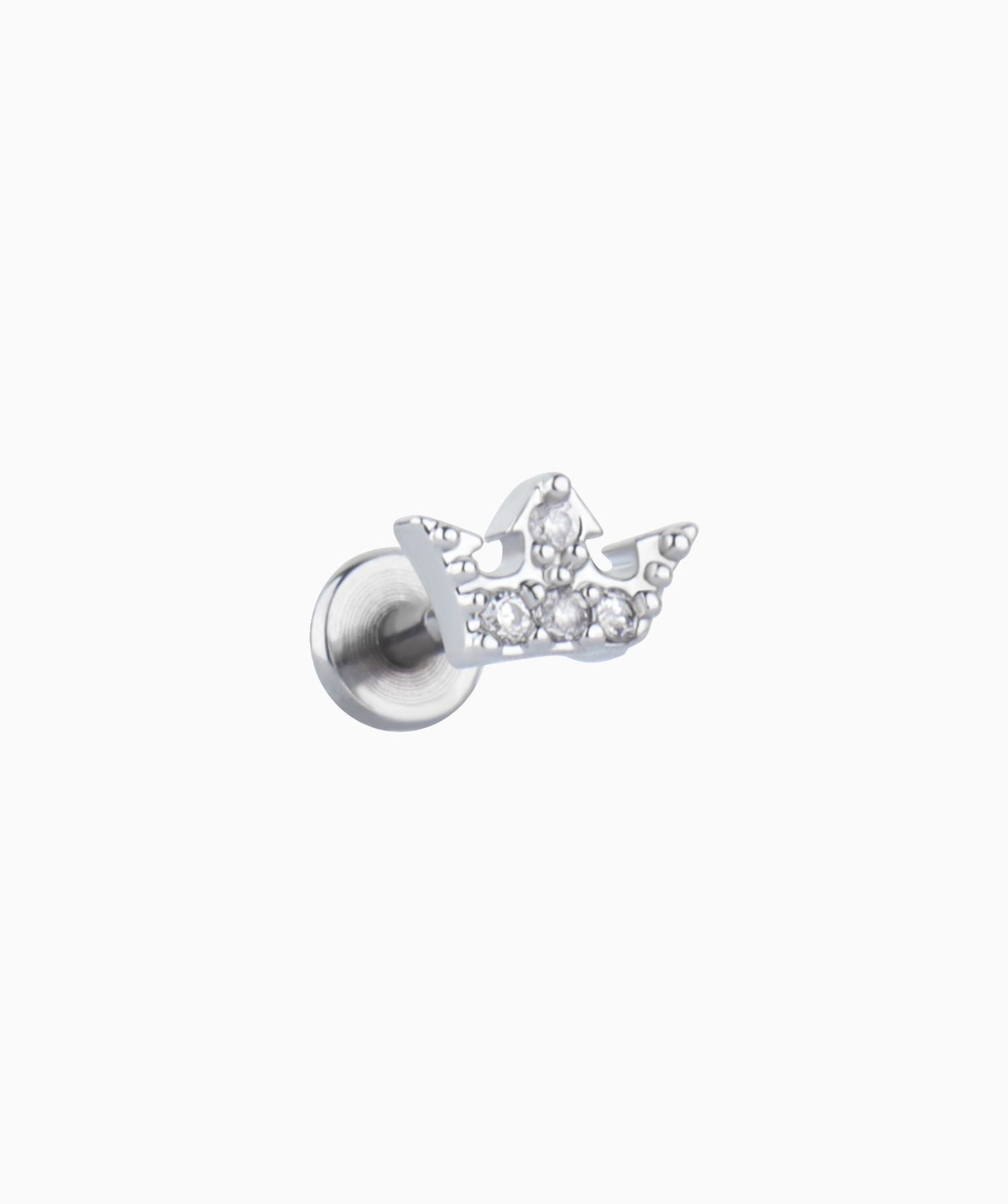 Princess Crown Flatback Stud