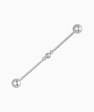 Emma Industrial Barbell - OumoJewelry
