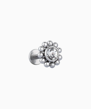 Sun Flower Flatback Stud - OumoJewelry